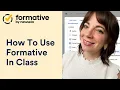 Formative by Newsela Exit Tickets Feedback and Practice