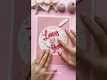 DIY Unique Love Card Idea