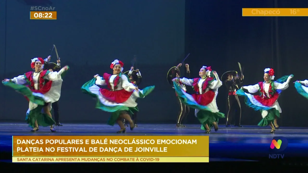 Danças populares e balé neoclássico emocionam plateia no Festival de Dança de Joinville