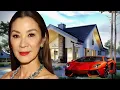 Lagu Michelle Yeoh berkongsi tentang kehidupan mewahnya pada tahun 2025. Rumah besar, kereta mewah.