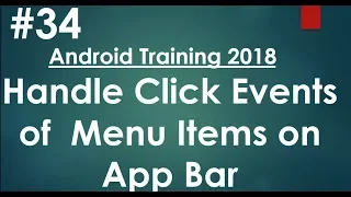 Android tutorial 2018 - 34
