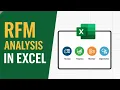 RFM Analysis in Excel Customer Segmentation Project for Data Analysts