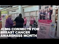 JCMG connects with the community for Breast Cancer Awareness Month