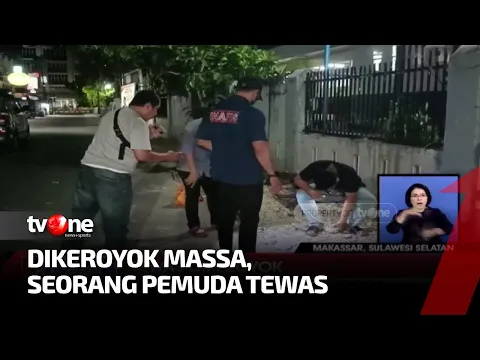 Tragis  Pemuda Makassar Tewas Dikeroyok Massa