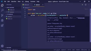 Working with CSV Files in Python with Pandas Library and CSV Module