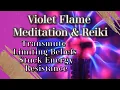 Download Lagu Violet Flame Meditation [w/  Reiki Healing] Transmute All Limiting Beliefs \u0026 Stuck Energy