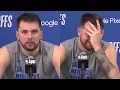 Luka Doncic hilarious reaction to interview being interrupted by moaning