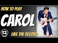 Lagu Carol - Chuck Berry | Gitaarles