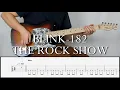 BLINK-182 - THE ROCK SHOW | Guitar Cover Tutorial (FREE TAB)