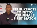 Felix Auger-Aliassime Reacts To First Round Match vs Jannik Sinner | Nitto ATP Finals