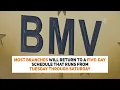 Walk-in service resuming at BMV branches