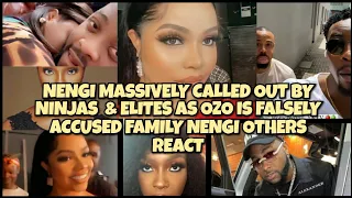 nengi massively called out by ninjas elites ozo falsely accused family nengi react ozo u0026nengi