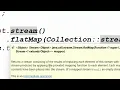 COREJAVA JAVA-8 FEATURES Session 15 flatMap method int data BY MR RATAN 7330886699