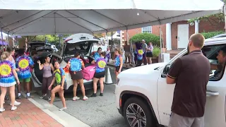 Move-in day at High Point University