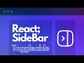React Sidebar Navigation Menu Tutorial React Js SideBar Menu React Menu Sidebar Menu Sidebar React