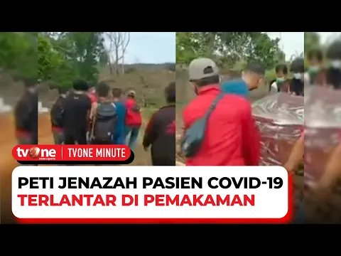 Diduga Pasien Covid-19, Peti Jenazah Ditelantarkan di Pemakaman