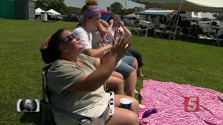 Thousands Flock To Hopkinsville For Once In a Lifetime Eclipse