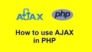 How to use AJAX in PHP AJAX tutorial