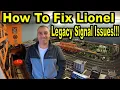 How To Fix Lionel Legacy Base Command Signal Issues Troubleshooting Lionel Legacy Model Trains