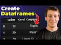 19 Must-Know Techniques to Create Pandas DataFrames with Examples