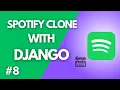 Play Songs In Playlists - Django Spotify MP3 Player Clone