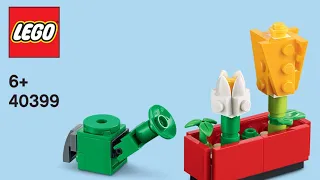 LEGO 40399, Flower - building instructions