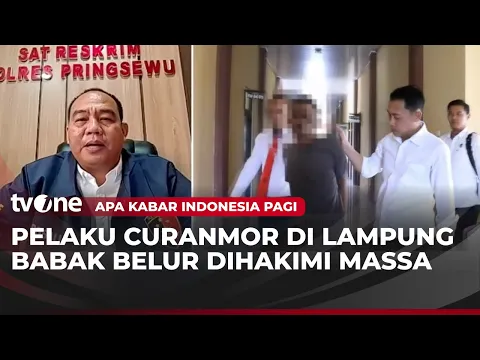 Kepergok Saat Beraksi, Pencuri Motor Habis Dihakimi Warga