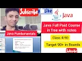 Java Fundamentals Class 9 10 ICSE Operators in Java Keywords Identifiers