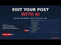Edit Your Post-Processor with AI EZ-CAM Assistant Tutorial 5 Real Examples