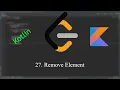 LeetCode Challenge 27 Kotlin Remove Element Walkthrough
