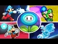 Evolution of Ice Flowers in Mario Games 2005 - 2018