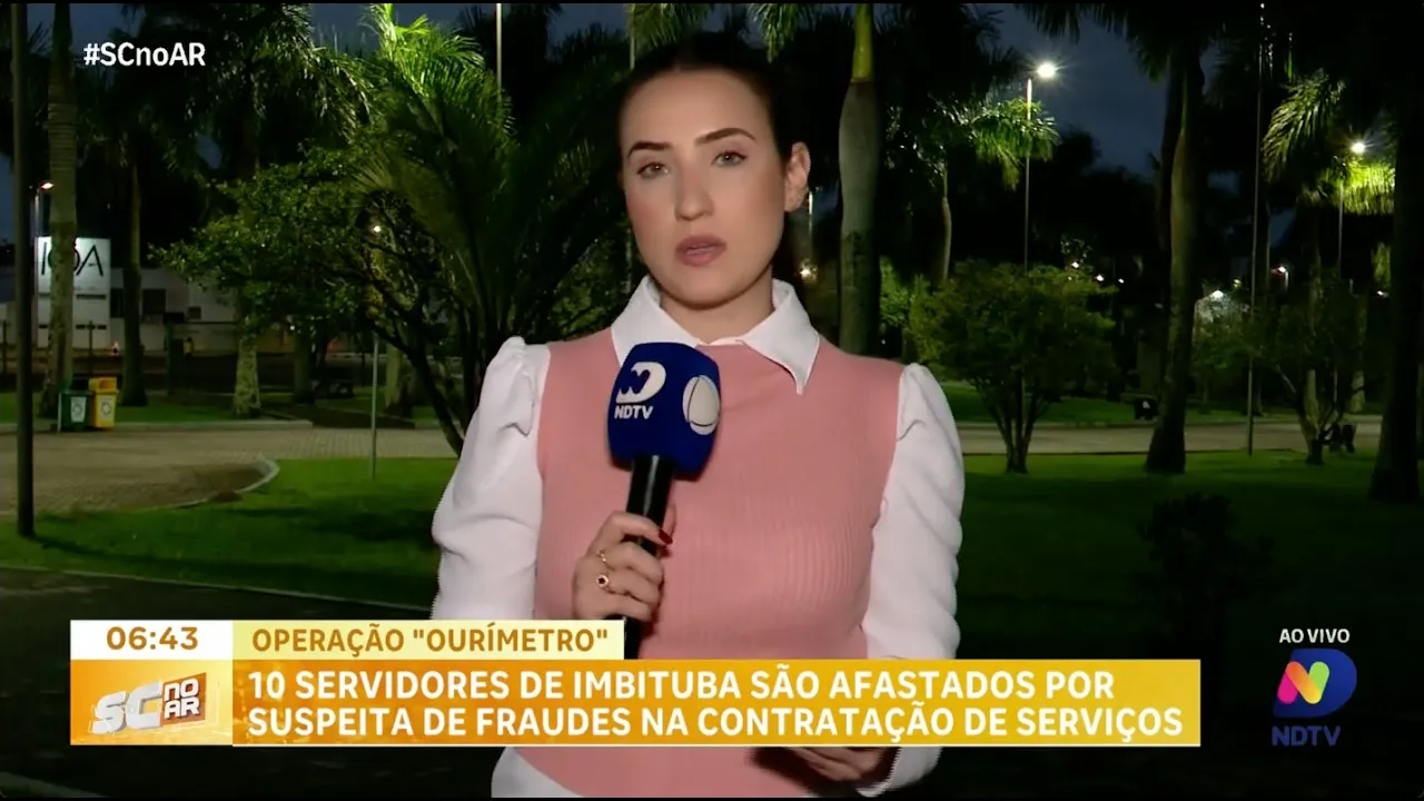 10 servidores de Imbituba são afastados por suspeita de fraudes na contratação de serviços