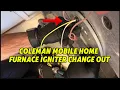 Coleman furnace igniter change out