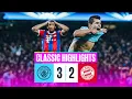 SERGIO AGUERO HAT-TRICK Man City 3-2 Bayern Munich Classic Highlights