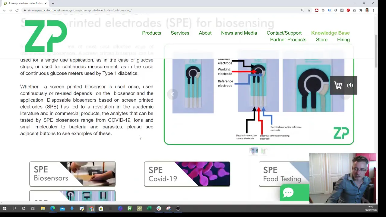 introduction and review on screen printed electrodes (SPE) and their application to biosensors