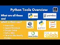 Python Tools for Beginners 2025 Google Colab Jupyter Anaconda NumPy Pandas Explained