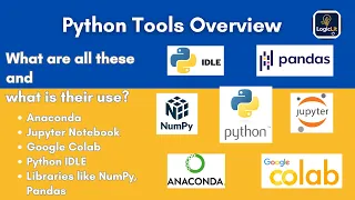 Python Tools for Beginners 2025 Google Colab Jupyter Anaconda NumPy Pandas Explained