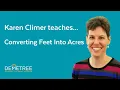 Florida Real Estate Exam Prep SIMPLE - Converting Feet Into Acres