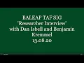 Download Lagu TAFSIG Interview with Dan Isbell \u0026 Benjamin Kremmel (Researcher Interviews series)