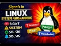 Lec-15 Signals in Linux System Programming SIGINT SIGTERM SIGKILL SIGINT vs SIGTERM vs SIGKILL