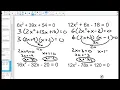 Factoring and Soundex Coding review