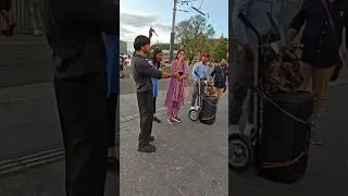 Mrs Blessie Wesly & Dhanya Tryphosa worshipping Jesus @ Amsterdam Central 🇳🇱