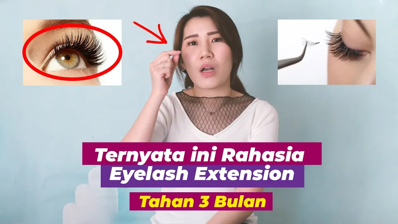 CARA MELEPAS (REMOVER)  EYELASH EXTENTION SENDIRI || dirumahaja