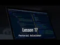 Factorial Calculator Iterations in Python