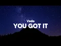 Download Lagu Vedo - You Got It (Clean - Lyrics)