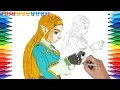 How to Draw the Legend of Zelda Zelda Drawing Coloring Pages s for Kids