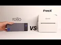 Rollo Vs FreeX Wifi Thermal Label Printer