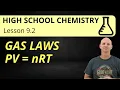 9 2 Gas Laws including the Ideal Gas Law High School Chemistry