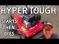 Hyper Tough Lawn Mower Starts Then Dies - Small Engine Repair