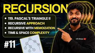 Recursion-11 119 Pascal s Triangle II - Recursion Memoization